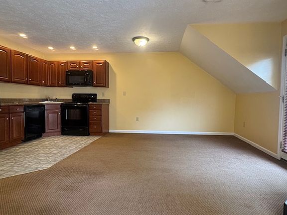 Kitchen and door to deck