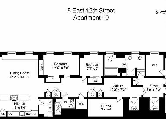 2nd image of 8 E 12th St APT 10
