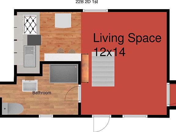 2nd image of 22 Merrill St #B1