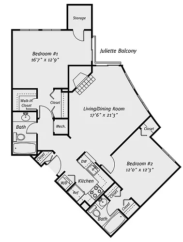 Floor plan B6