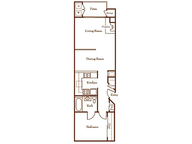Floor plan The Cove