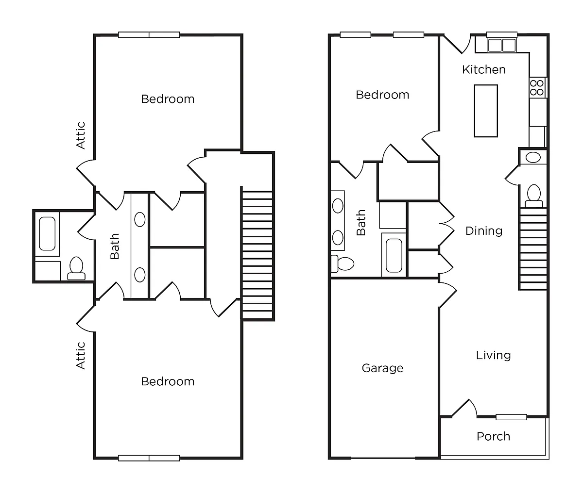 Floor plan Townhouse