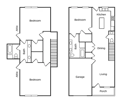Floor plan Townhouse