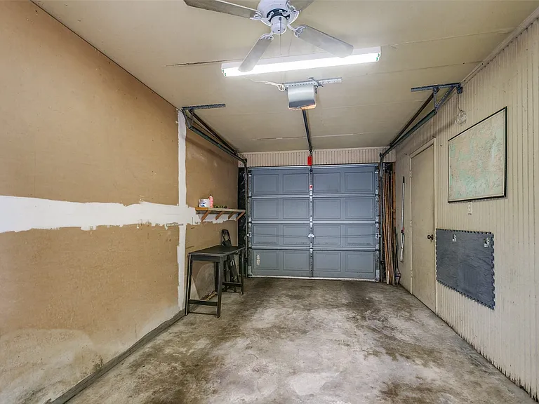 1-car automatic garage & has 2 storage closets!
