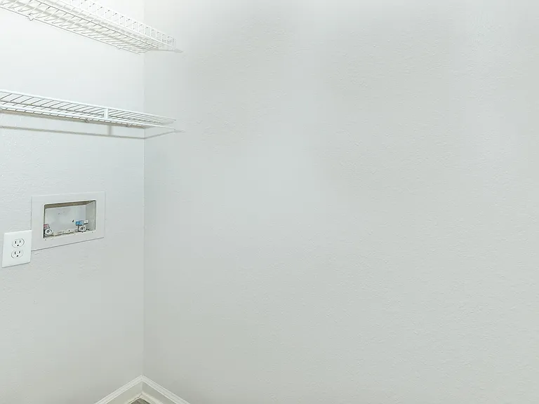 Convenient washer & dryer connections in every 89 East apartment