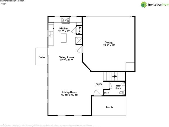 3rd image of 1375 S Ponderosa Dr