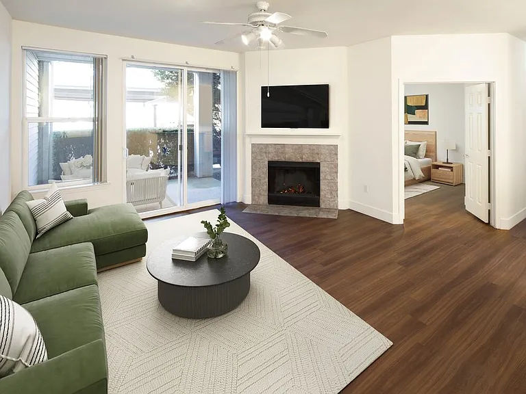 Classic Package I living room with hard surface flooring