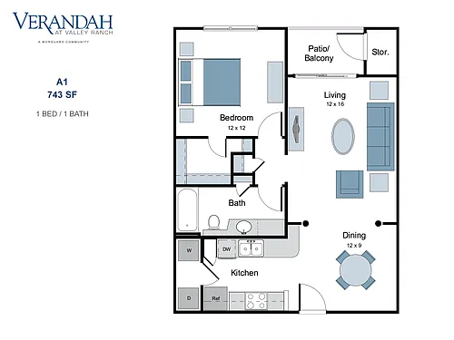 Floor plan A1