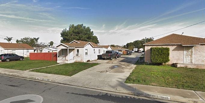 Property lane from street view