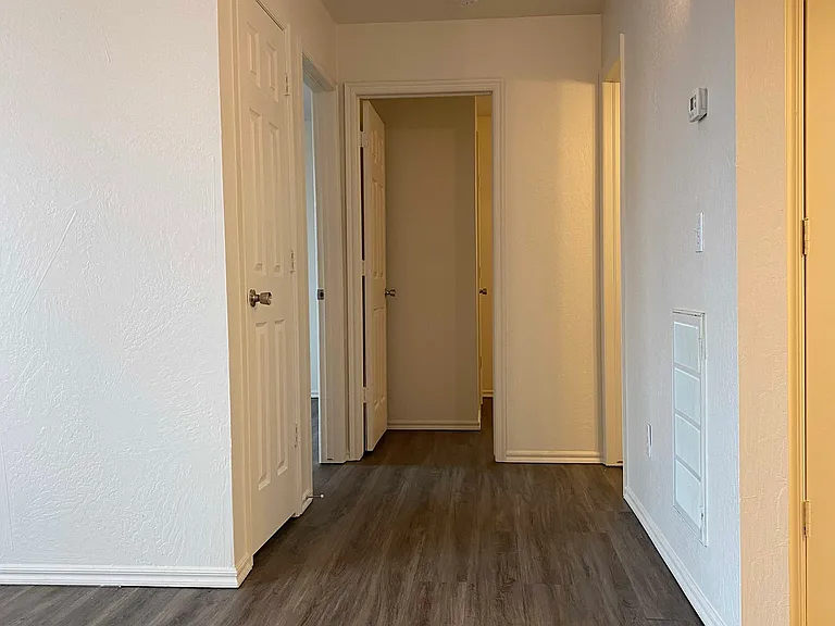 Hallway to Bathroom and Bedrooms