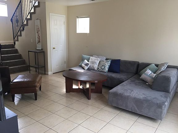 Living room and stairs