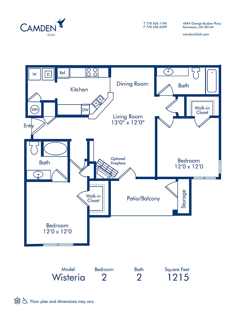 Floor plan Wisteria