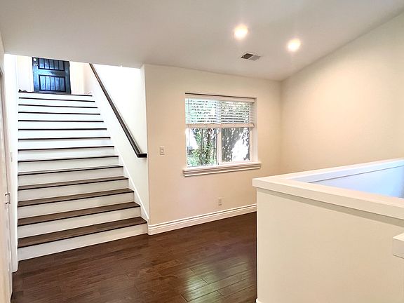 Interior steps to front door