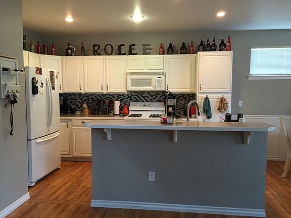 White cabinets