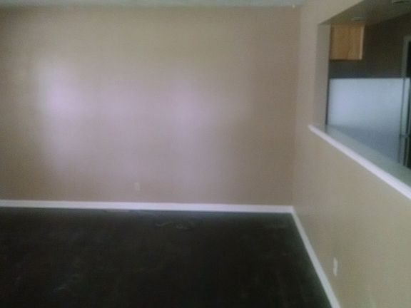 Looking into living room from hallway