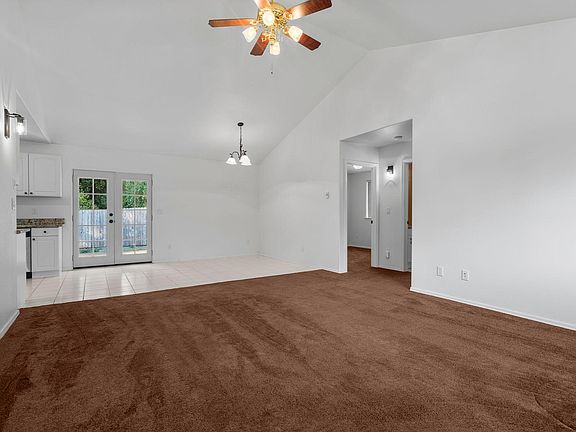 Main living space as seen from walking in the front door
