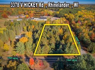 3378 V Hickey Rd, Rhinelander, WI 54501