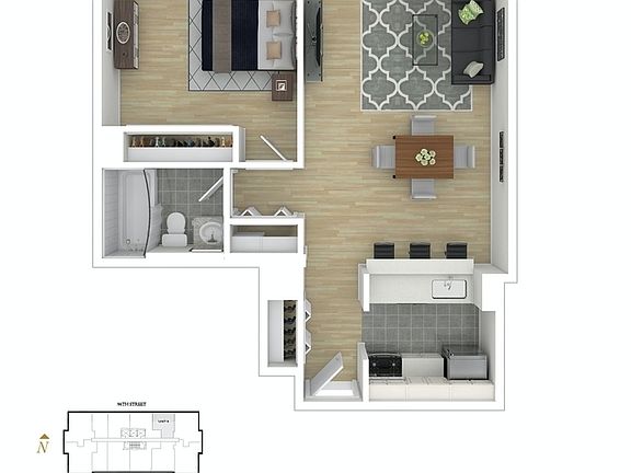 3rd image of 225 E 95th St #A9b