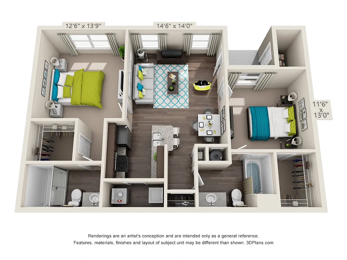 Floor plan B8