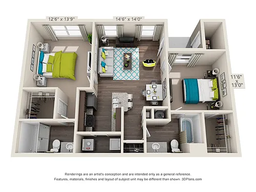 Floor plan B8