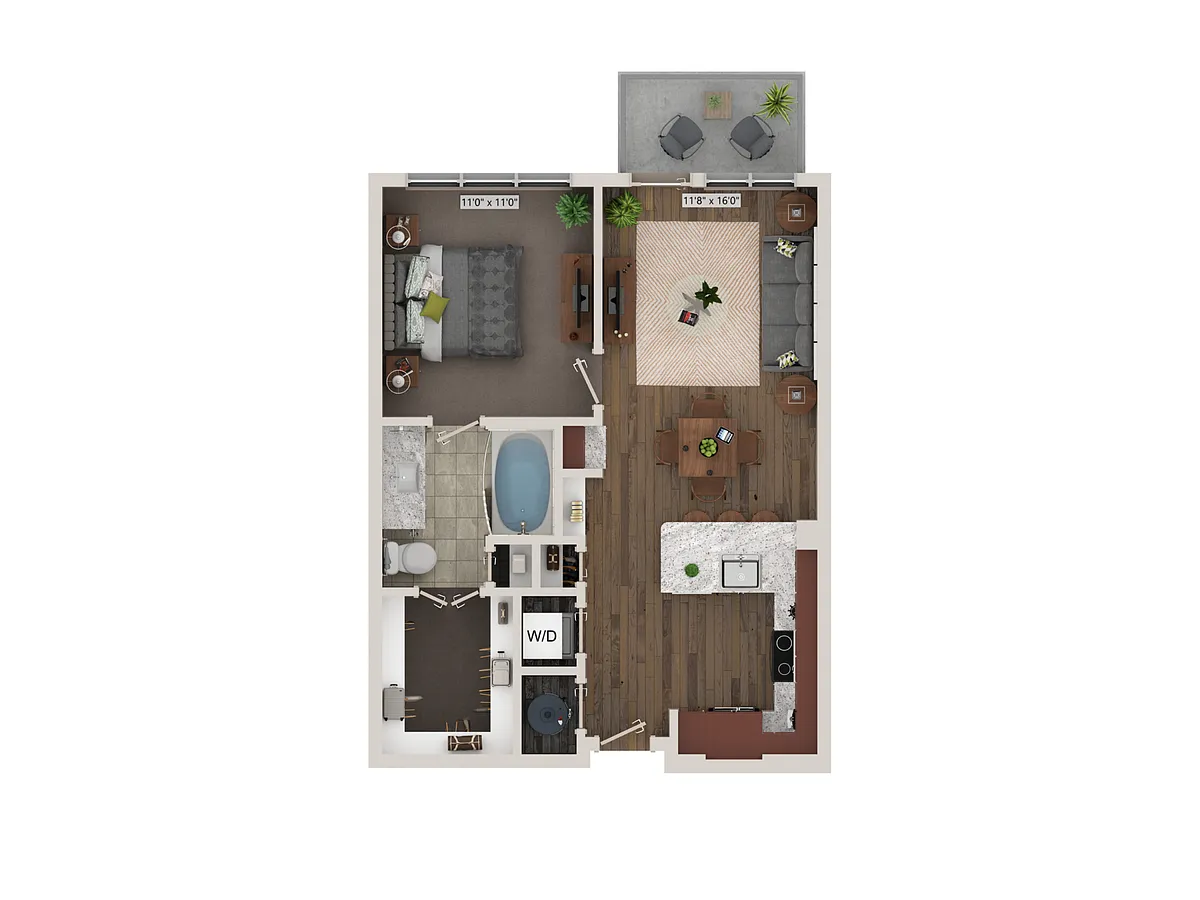 Floor plan A1