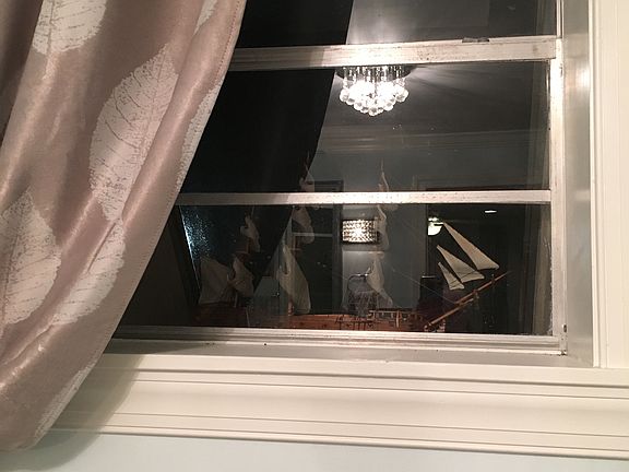 View from master bath 