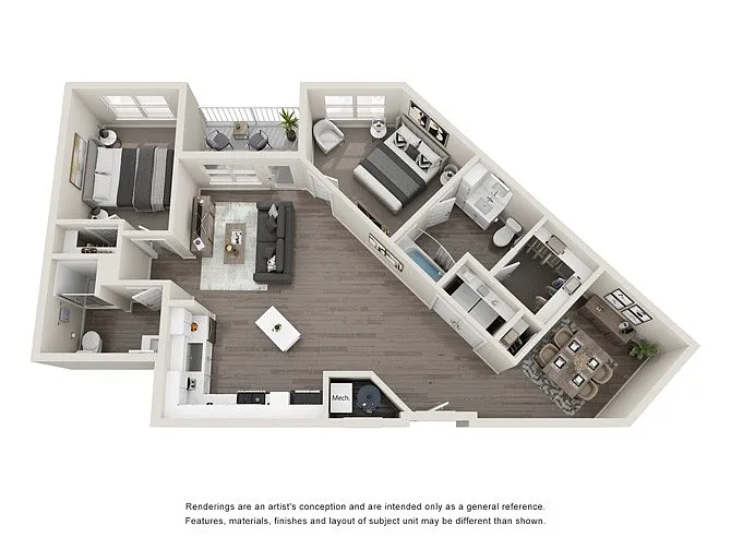 Floor plan B7