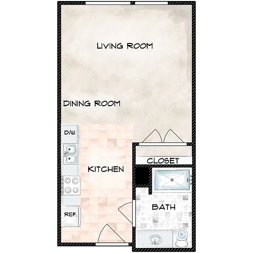 Floor plan Bout