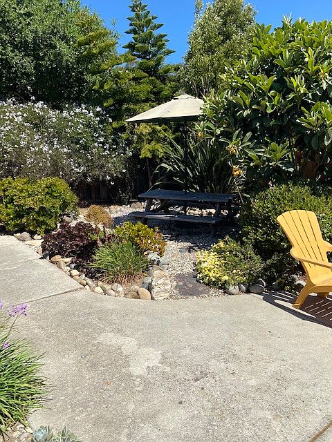 Picnic Table on Patio