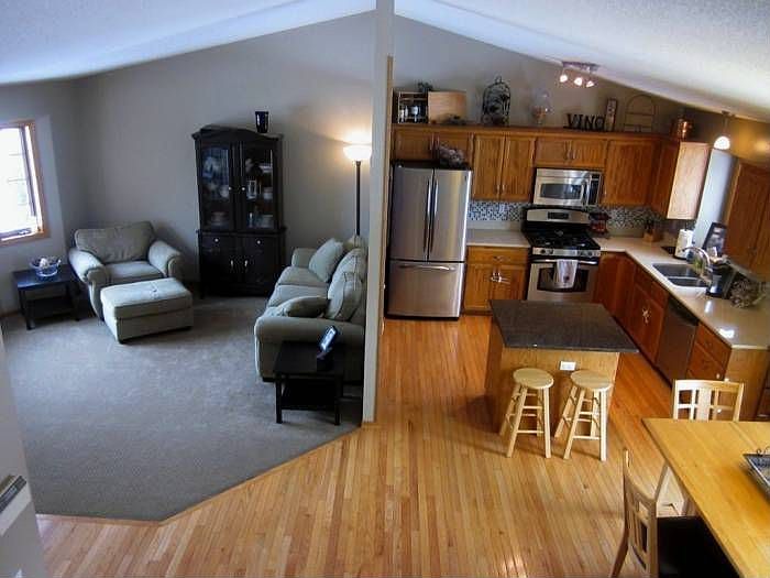 Living Room & Kitchen