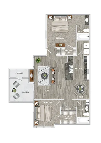 Floor plan B2