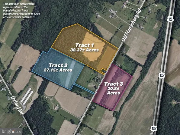 TRACT 1 3837/ Acres, York Springs, PA 17372