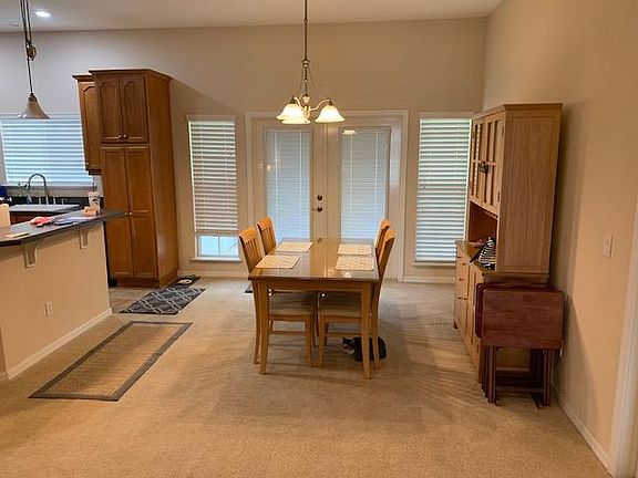 Breakfast Nook looking toward rear of house and screened porch