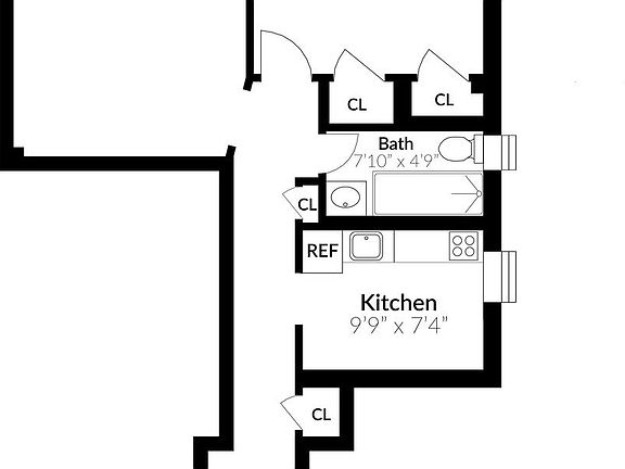 2nd image of 55 W 11th St APT 6B