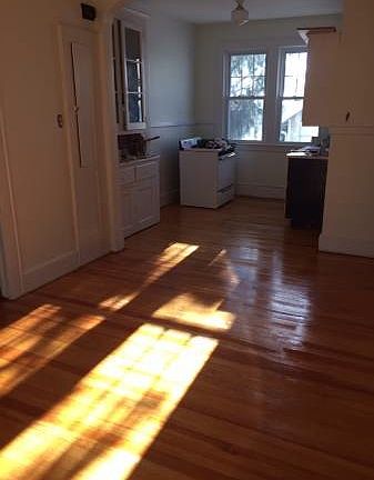 New refinished hardwood floors