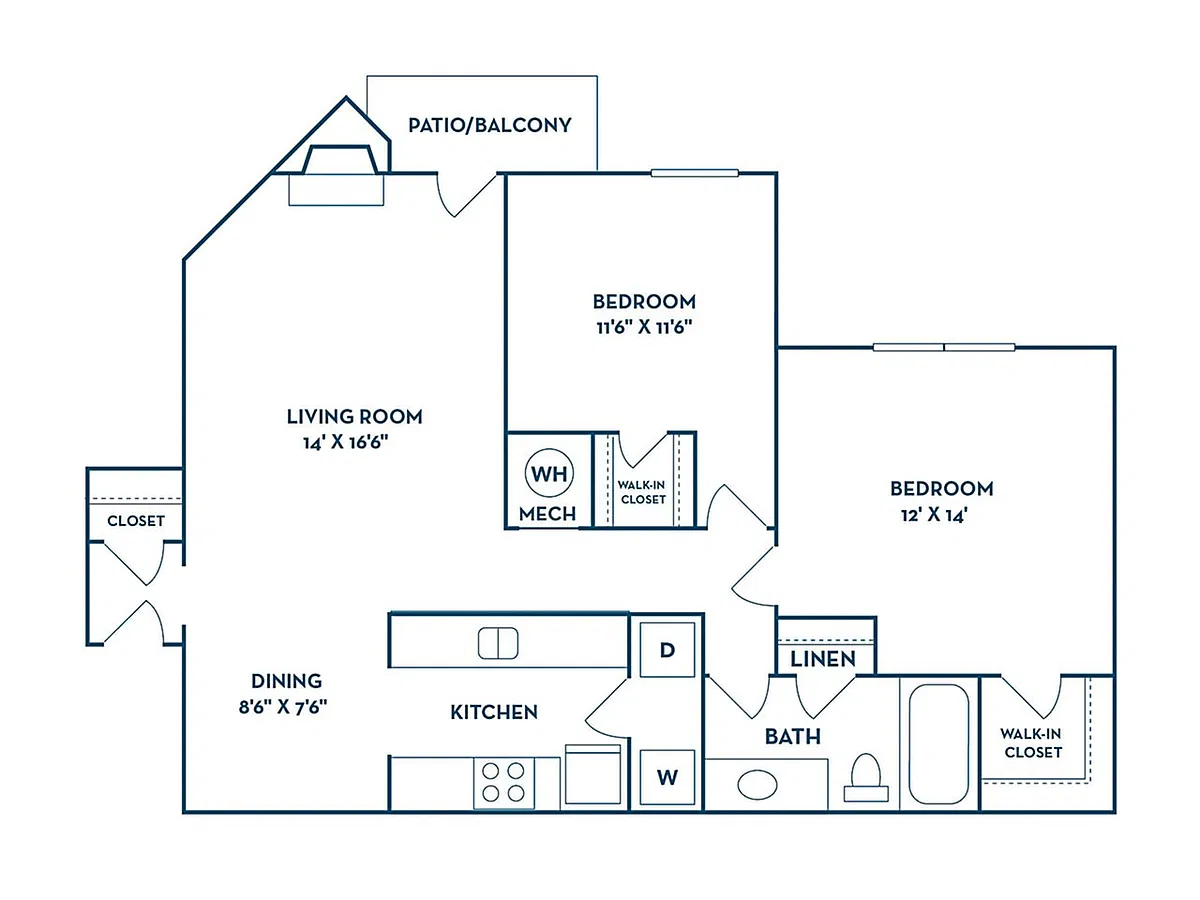 Floor plan B1