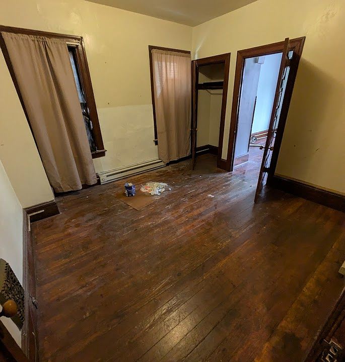 Bedroom (please excuse the mess as we clean up!)