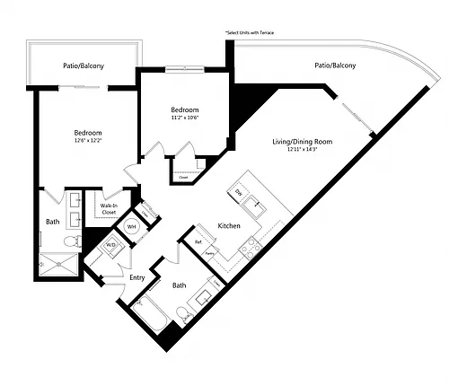 Floor plan B3
