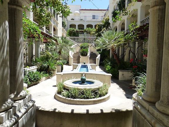 Outside Front Door/Fountain