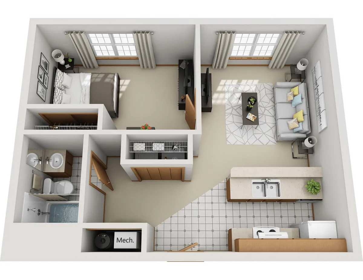 Floor plan A1 Classic