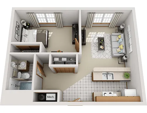 Floor plan A4 Classic