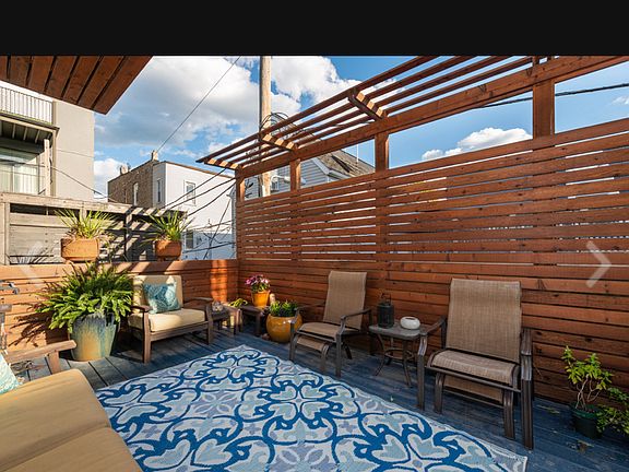 Deck off the kitchen