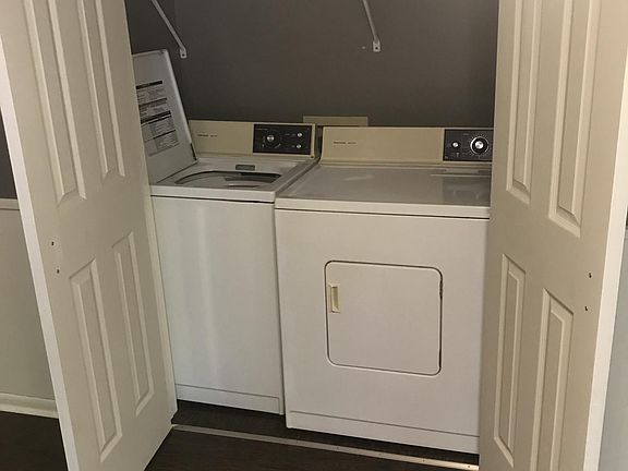 Washer, dryer.