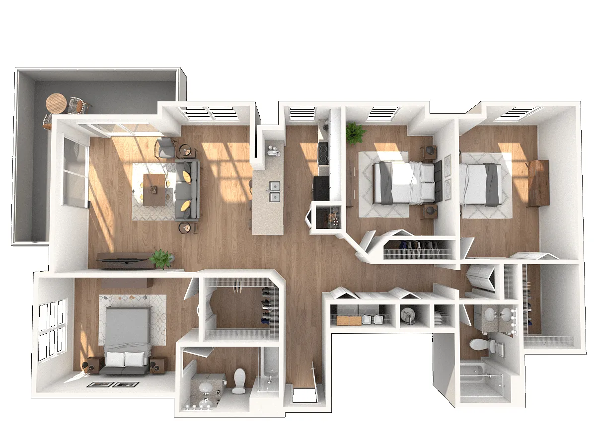 Floor plan 3A30