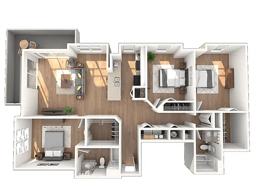 Floor plan 3A30