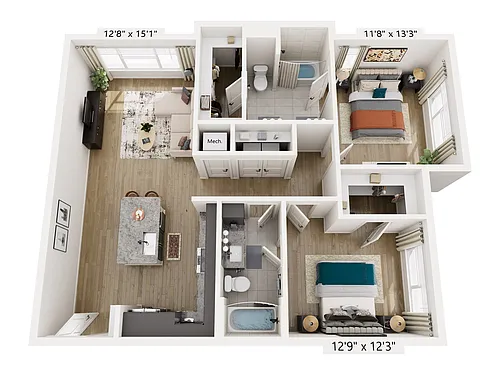 Floor plan B5