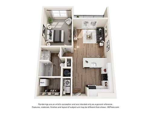 Floor plan Lancaster