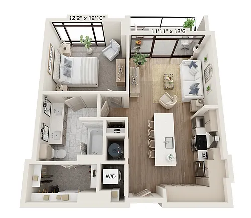 Floor plan Anchor 812