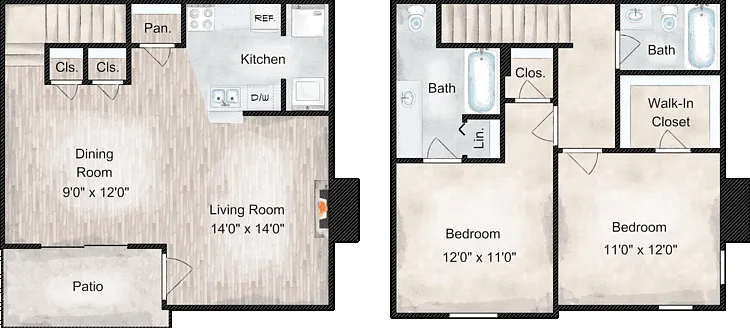 Sycamore Floorplan Diagram