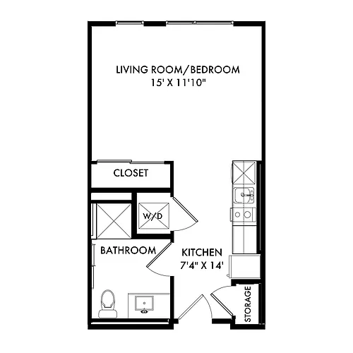 Floor plan Basecamp S1